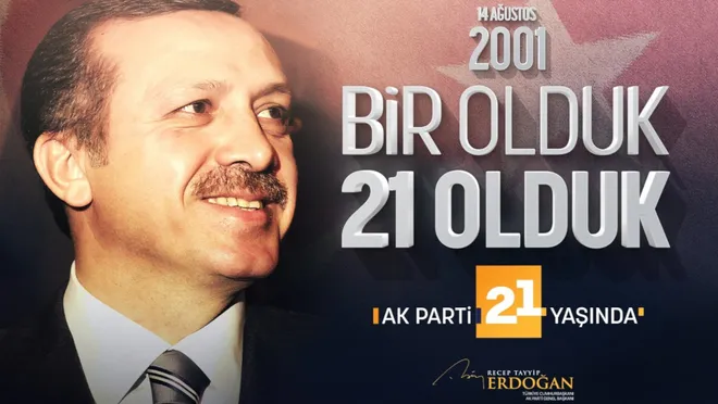 Erdoğan'dan 21'inci yıl mesajı: Geri adım atmayacağız