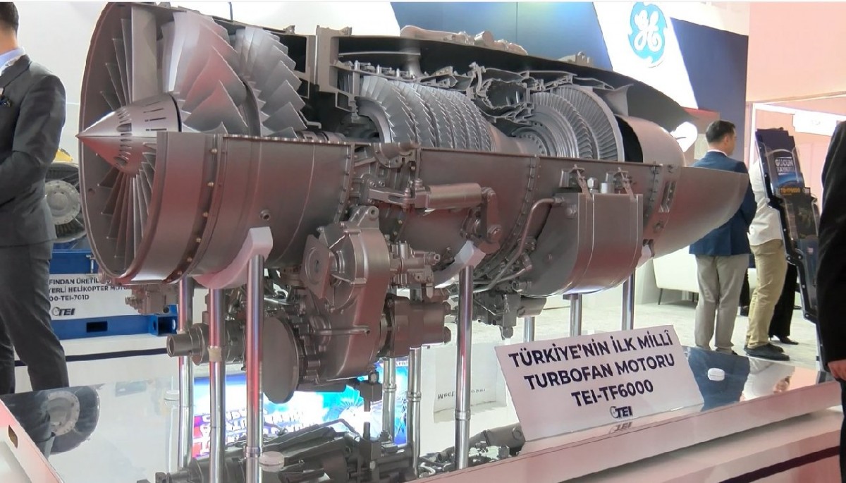 Türkiye’nin ilk milli turbofan motoru İstanbul Airshow’da