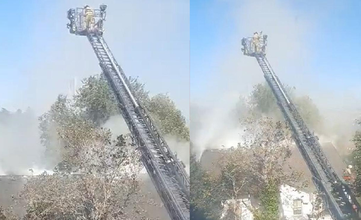 Boğaziçi Üniversitesi'nde yangın
