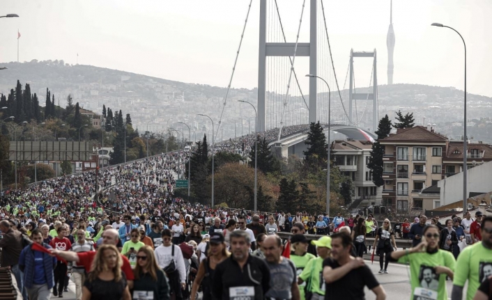 İstanbul Maratonu yine renkli görüntülere ev sahipliği yaptı
