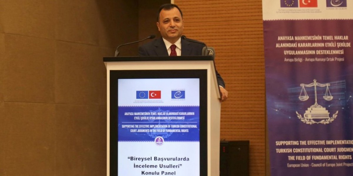AYM Başkanı Arslan: Temel hak ve özgürlüklerin korunmadığı yerde gelişme sağlanmaz