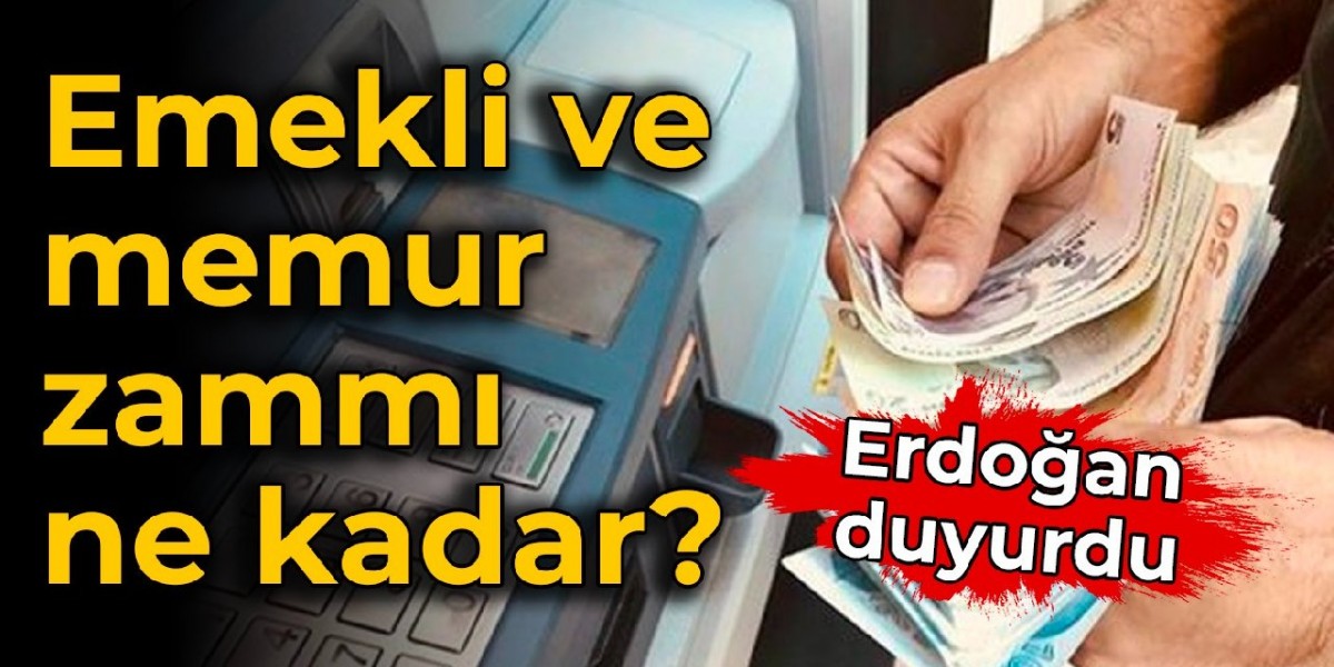 Erdoğan duyurdu: Emekli ve memur zammı ne kadar?