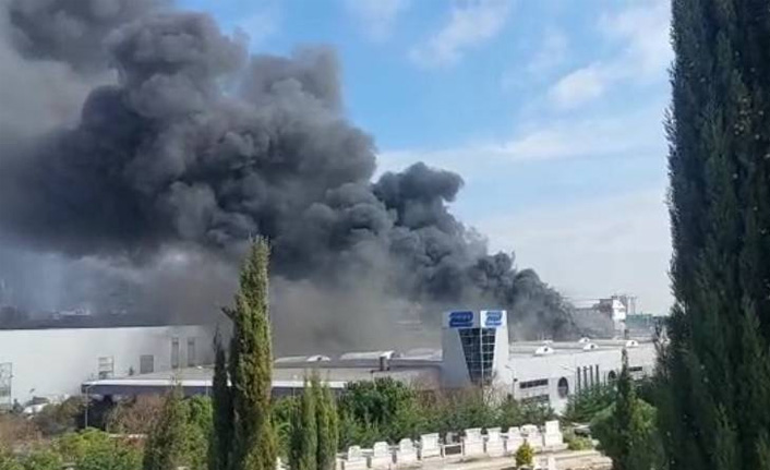 İstanbul'da fabrika yangını: 1 kişi yaralandı