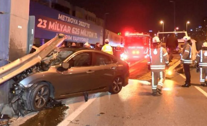 Kadıköy'de kaza: 3 kişi yaralandı