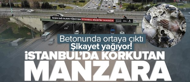 İstanbul Maltepe’de korkutan manzara!