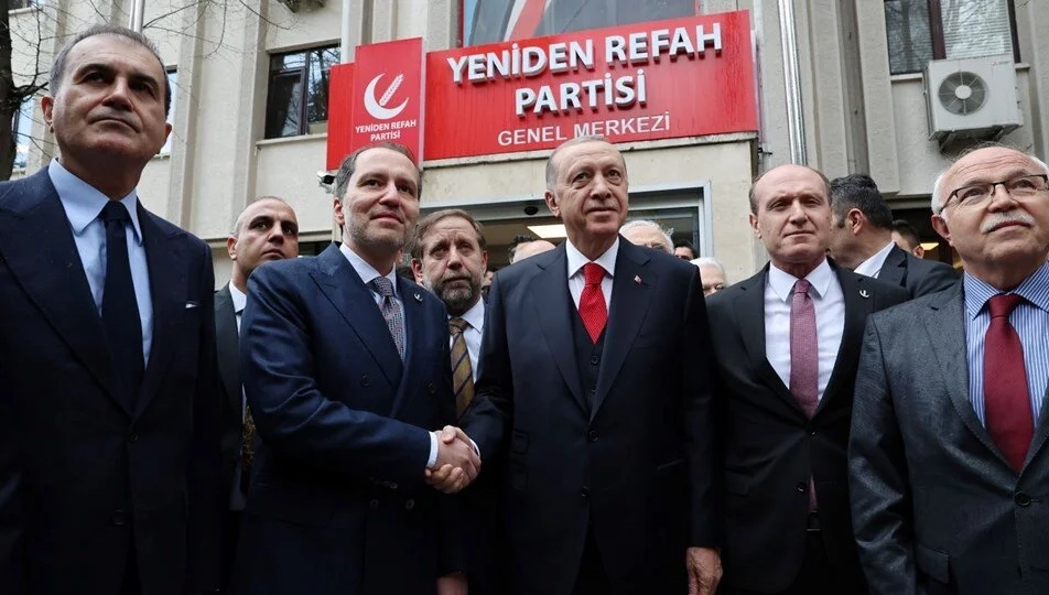Erdoğan’ın Fatih Erbakan ile görüşmesi sona erdi
