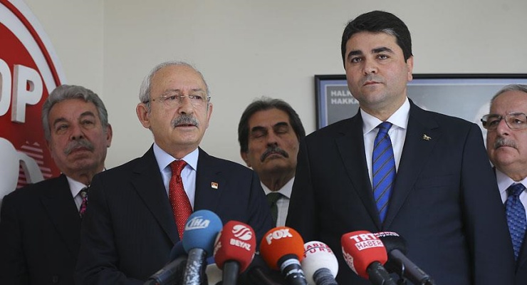 Demokrat Parti, CHP’ye 14 isim iletti