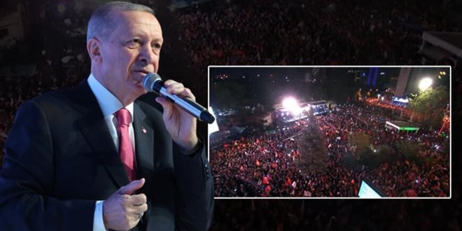 Cumhurbaşkanı Erdoğan açık ara öndeyiz