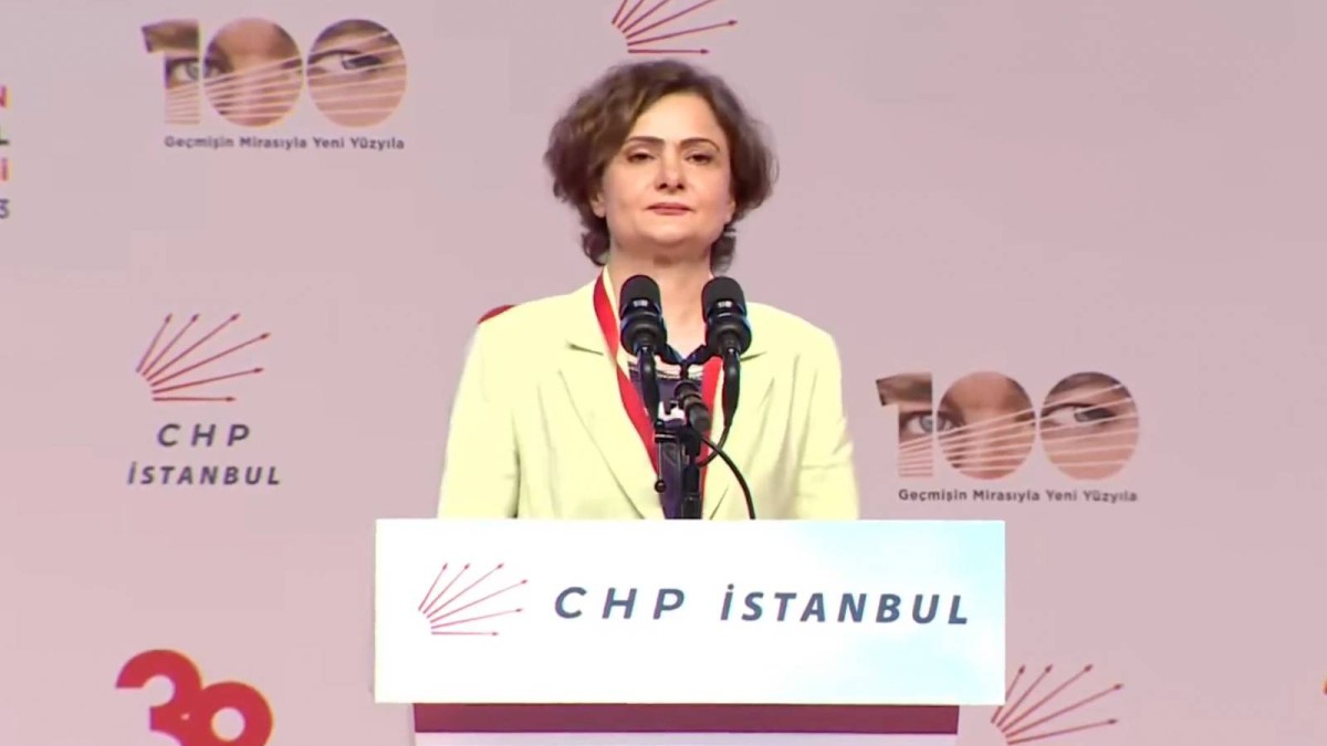 CHP İstanbul İl Kongresi'nde İl Başkanı Canan Kaftancıoğlu yuhalandı