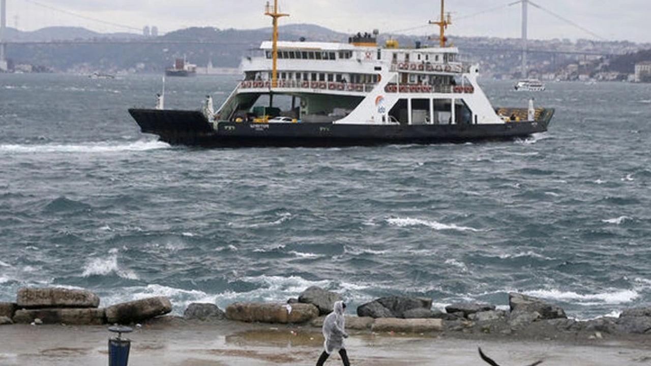 İstanbullular dikkat: Birçok vapur seferi iptal oldu