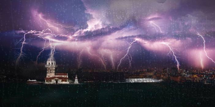 İstanbul'a 'Sel' uyarısı: 100 kilogram yağış düşebilir!